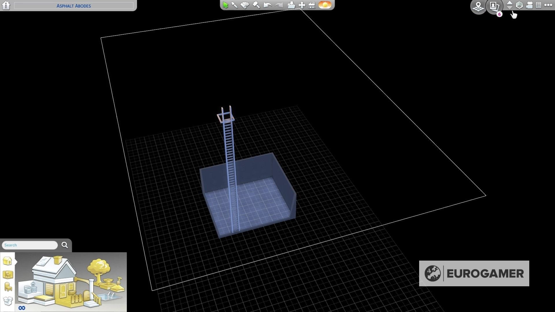 The Sims 4 Ladders explained, from how to build with ladders, ladder examples and limitations